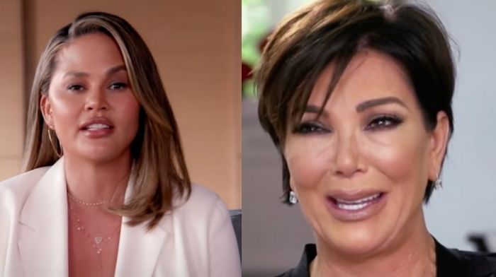 Chrissy Teigen Kris Jenner