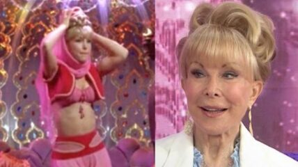 Barbara Eden belly button I Dream Of Jeannie navel media obsession