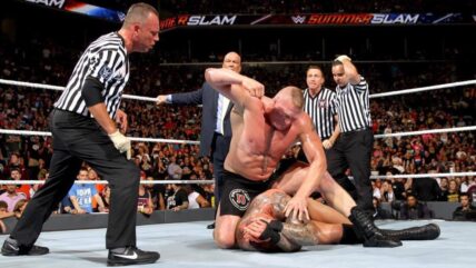 Brock Lesnar Randy Orton