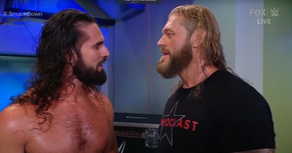 Seth Rollins and Edge