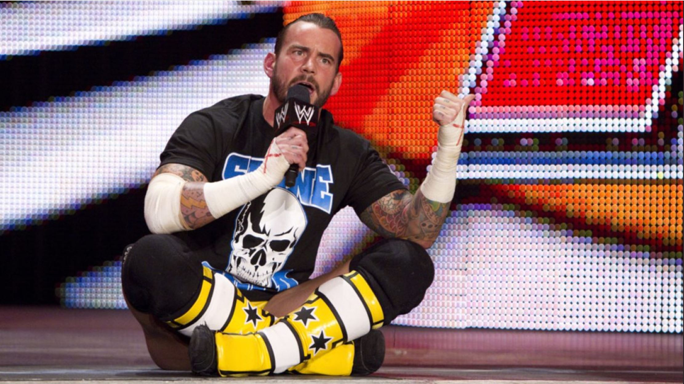 cm punk wrestling world reacts