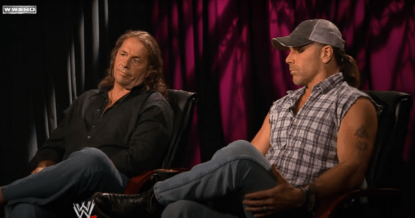 Bret Hart and Shawn Michaels