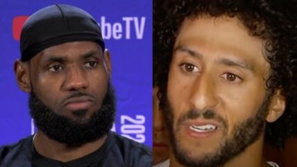 Colin Kaepernick LeBron James shooting