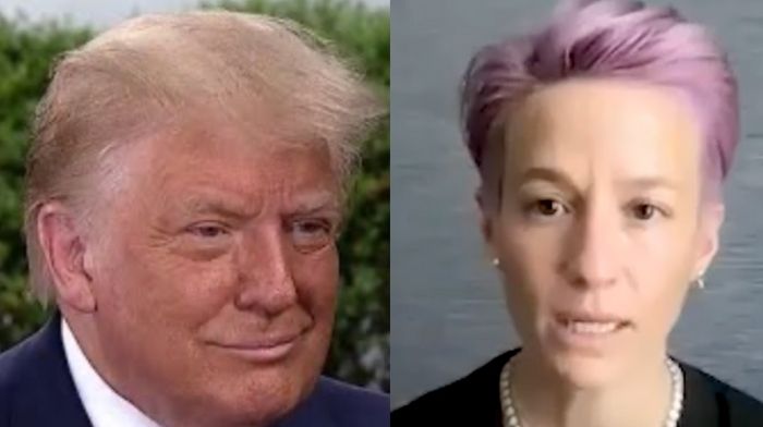 Trump Megan Rapinoe