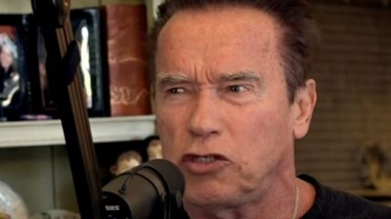 Arnold Schwarzenegger anti-maskers