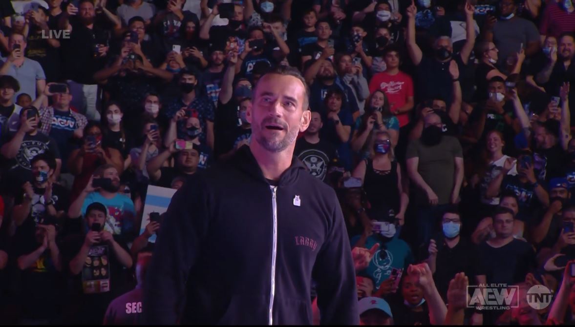 wrestling world reacts to return cm punk