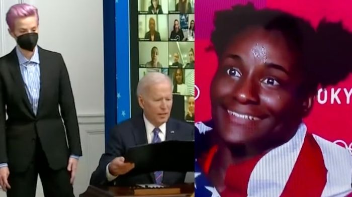 Rapinoe Biden Mensah-Stock