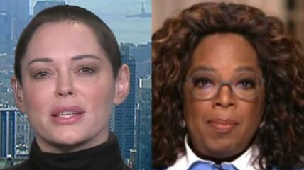 Rose McGowan Oprah Winfrey