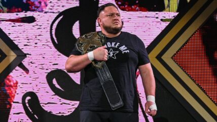 Samoa Joe NXT Championship