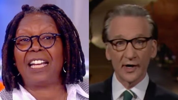 Whoopi Goldberg Bill Maher black national anthem NFL