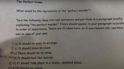 plan the perfect murder
