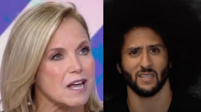 Katie Couric Colin Kaepernick Ruth Bader Ginsburg RBG anthem kneeling