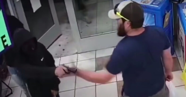 Marine veteran James Kilcer stops robbery viral video