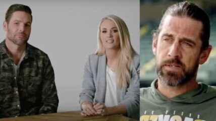 Carrie Underwood husband Mike Fisher Aaron Rodgers