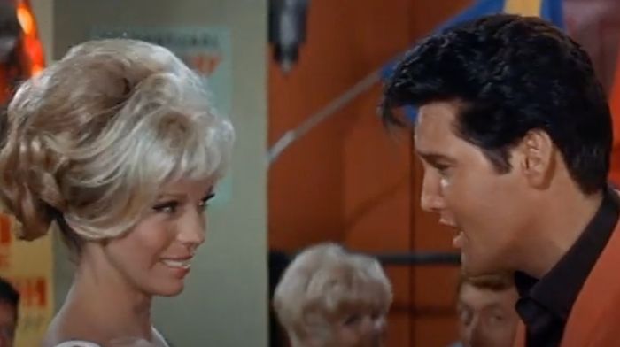 Frank Nancy Sinatra Elvis Presley movie Speedway relationship