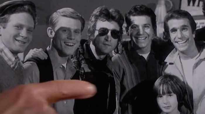 Happy Days John Lennon The Beatles Henry Winkler Fonz Potsie