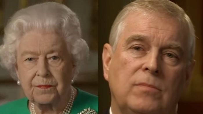 Queen Elizabeth Prince Andrew titles