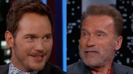 Chris Pratt Arnold Schwarzenegger