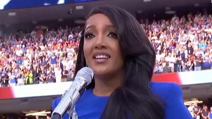 Mickey Guyton national anthem