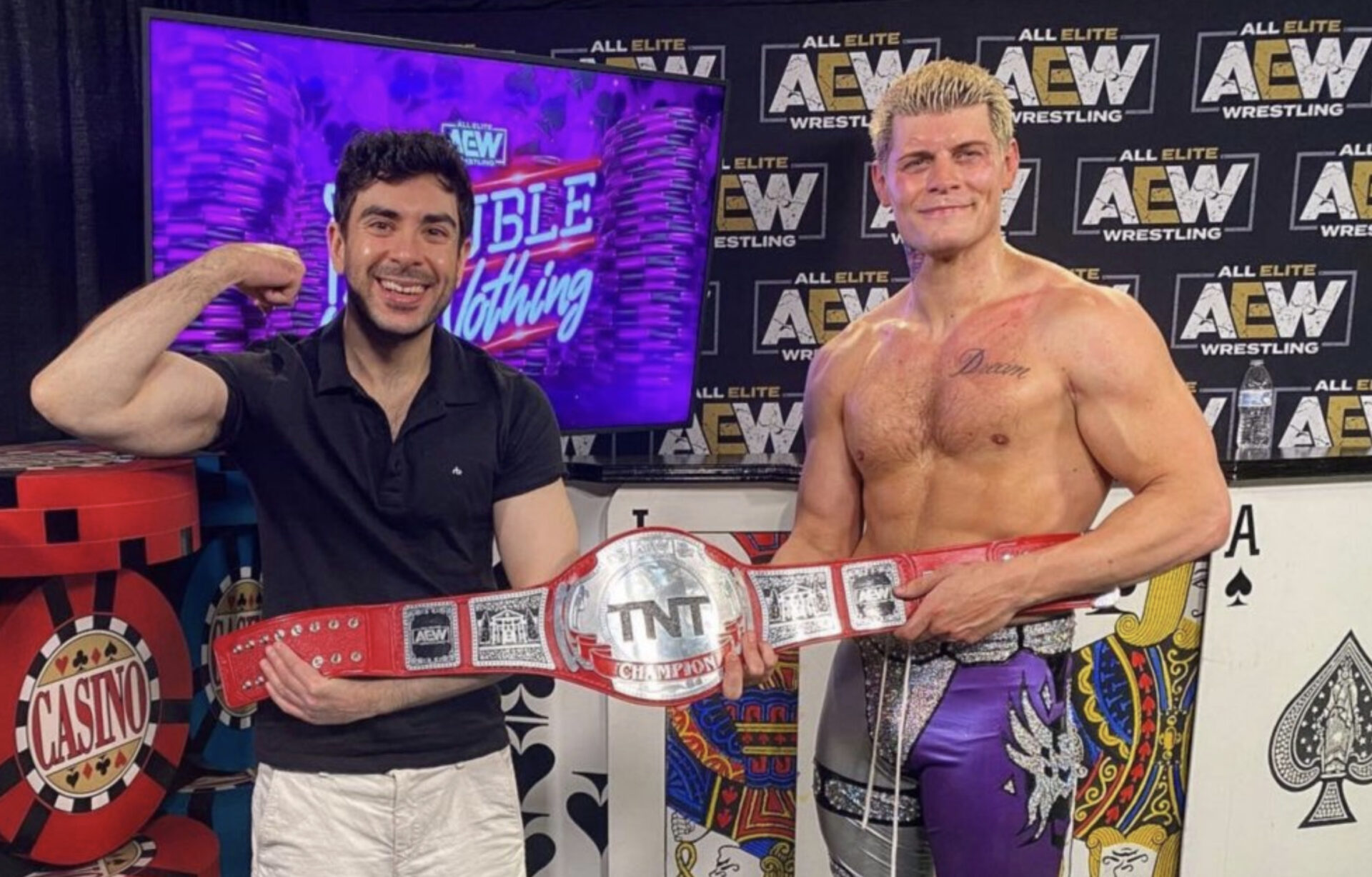 tony khan and cody rhodes issues