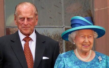 Queen Elizabeth late Prince Philip