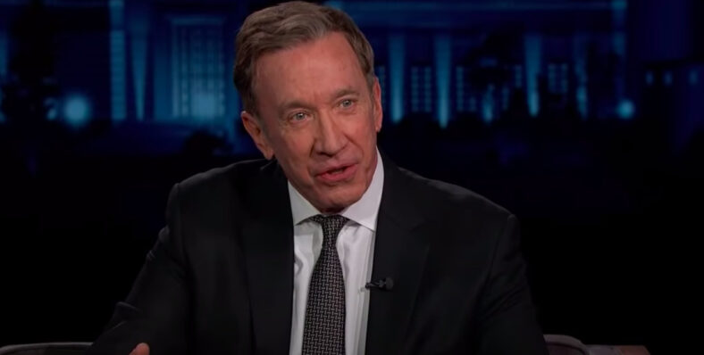 Tim Allen standup comedy mask mandates covid SNL dinner sketch