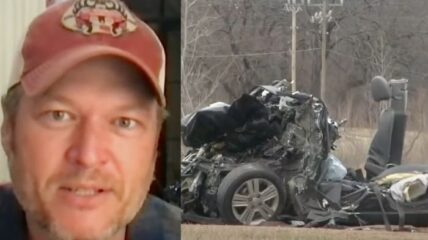 Blake Shelton prayers teen girls killed Toshimingo Oklahoma car crash