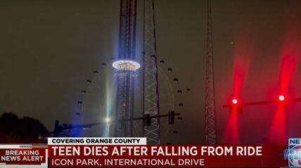 Drop Tower At ICON Park Orlando