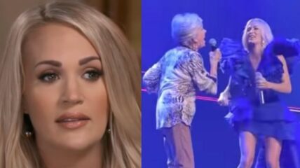 Carrie Underwood duet mother