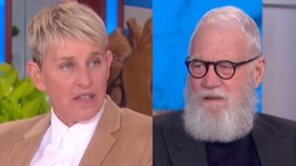 Ellen DeGeneres show ending David Letterman