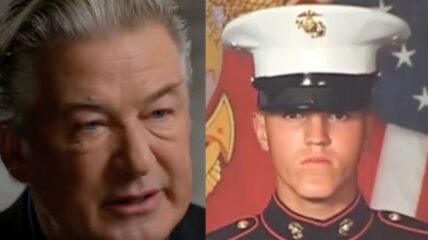 Alec Baldwin fallen marine