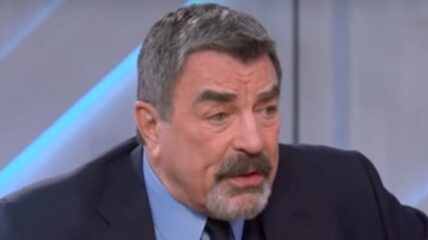 Tom Selleck Friends Scared