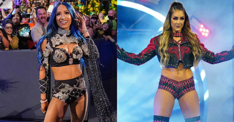 Britt Baker Sasha Banks