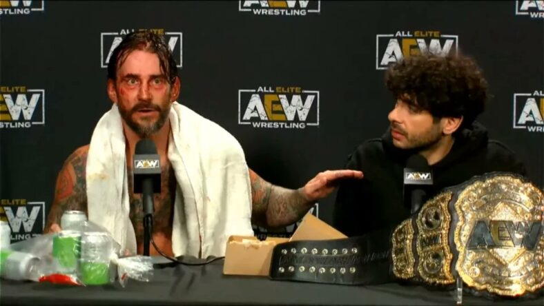 CM Punk Cabana Brawl