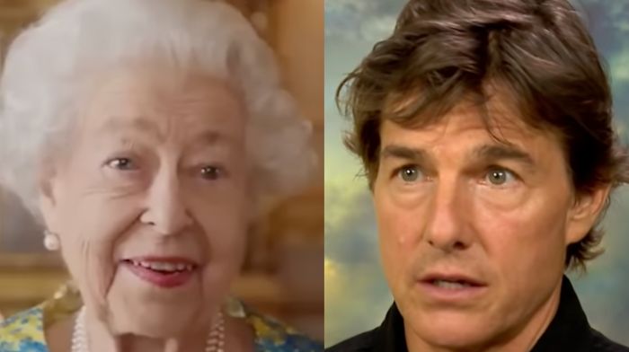 tom cruise on the queen death
