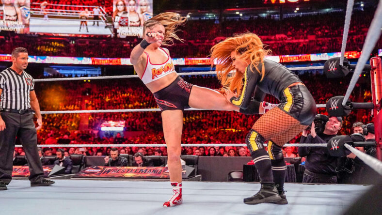 Ronda Rousey Becky Lynch