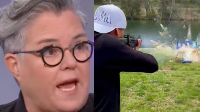 Rosie O’Donnell Comes Unglued Over Kid Rock Shooting up Bud Light Cases in Response to Trans Influencer Collaboration