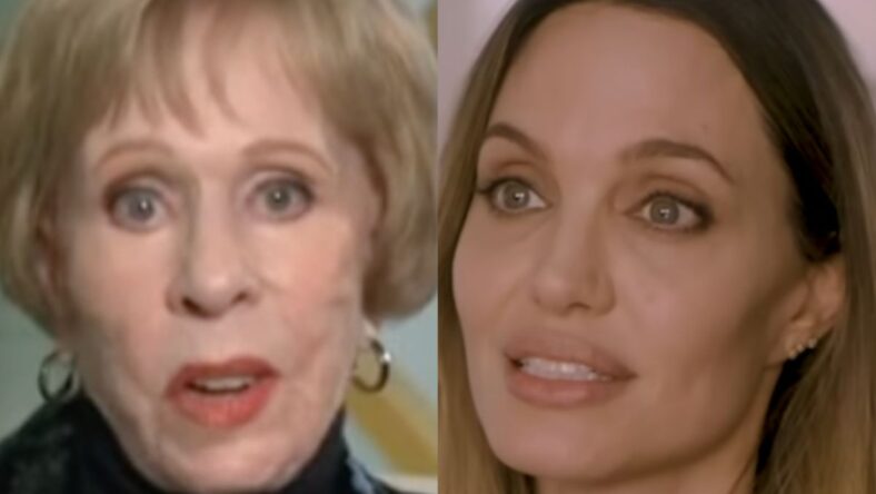 Carol Burnett Angelina Jolie