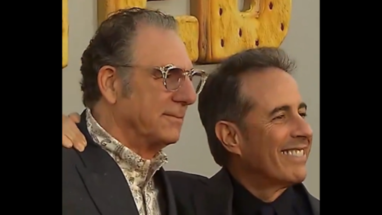 Michael Richard and Jerry Seinfeld