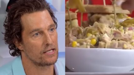 Matthew McConaughey Tuna Salad