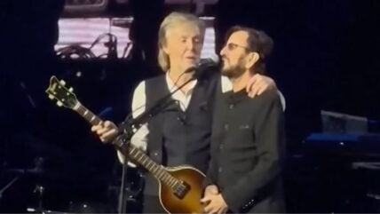Paul McCartney Ringo Starr