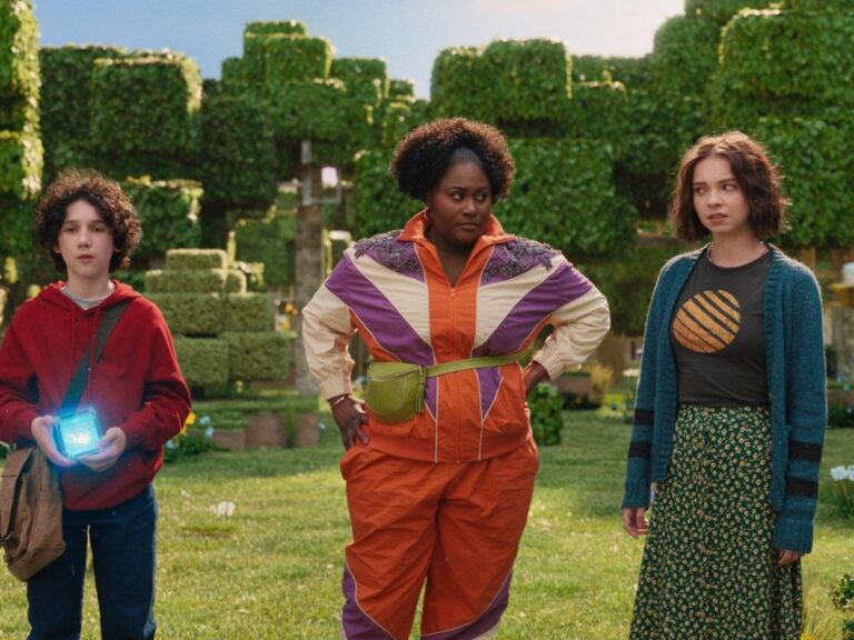 Danielle Brooks, Emma Myers, and Sebastian Hansen A Minecraft Movie Warner Bros. Pictures