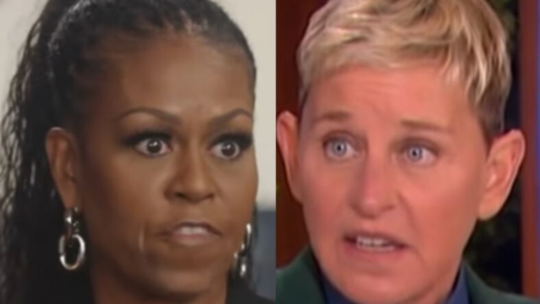 Michelle Obama Ellen DeGeneres