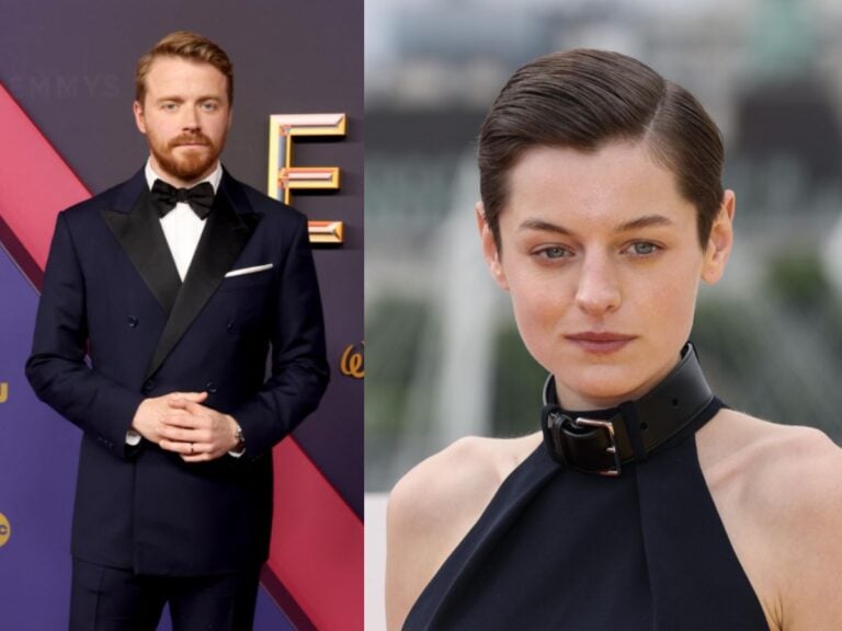 Emma Corrin and Jack Lowden Getty Images