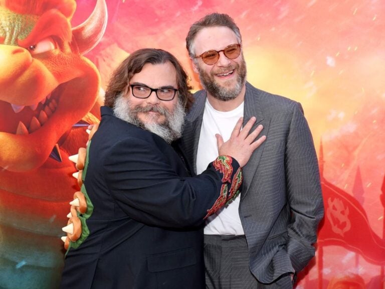 Jack Black and Seth Rogen Getty Images
