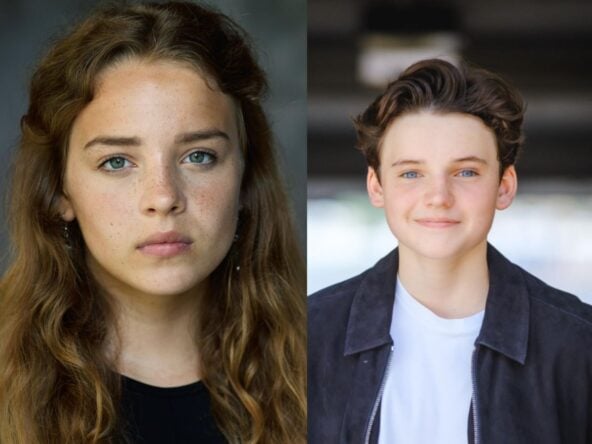 Zelda and Link Actors Benjamin Evan Ainsworth and Bo Bragason Getty Images