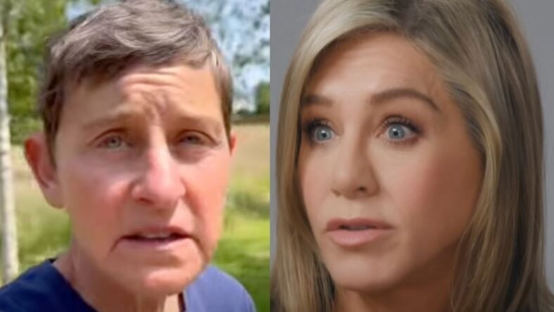 Ellen DeGeneres Jennifer Aniston