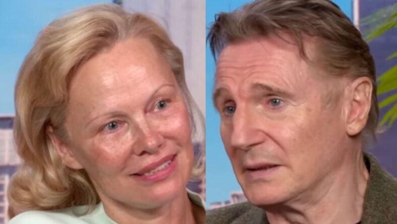 Pamela Anderson Liam Neeson